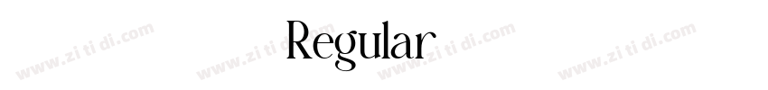 1234567890 Regular字体转换